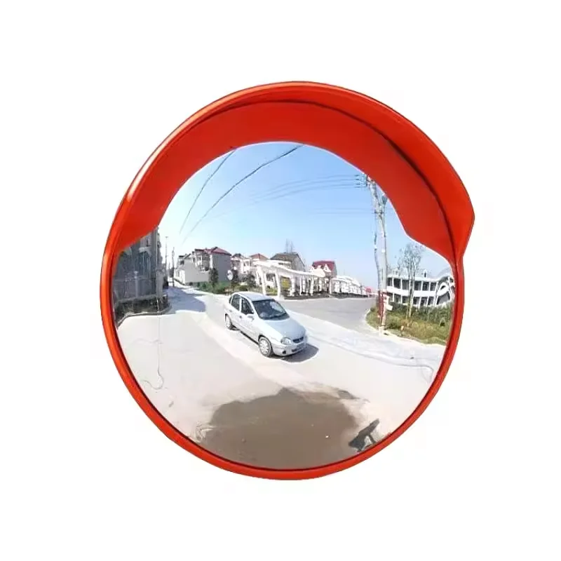 Driveway Blind Spot Road Traffic Mirror Wide Angle Convex Traffic Mirror for Outdoor & Indoor - for Driveway Parking Garage