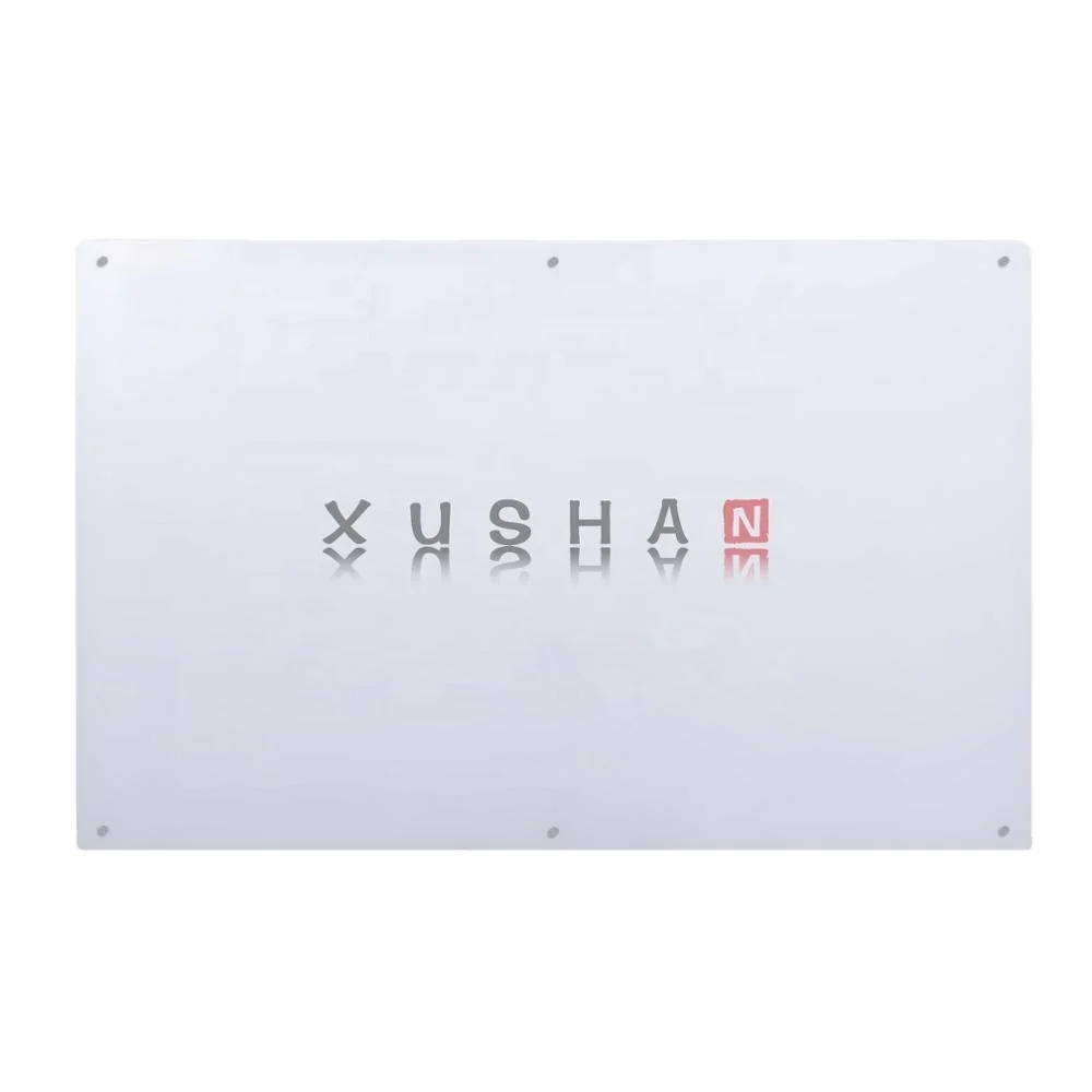 Tempered glass projection whiteboard ultra white non glare projection glass whiteboard