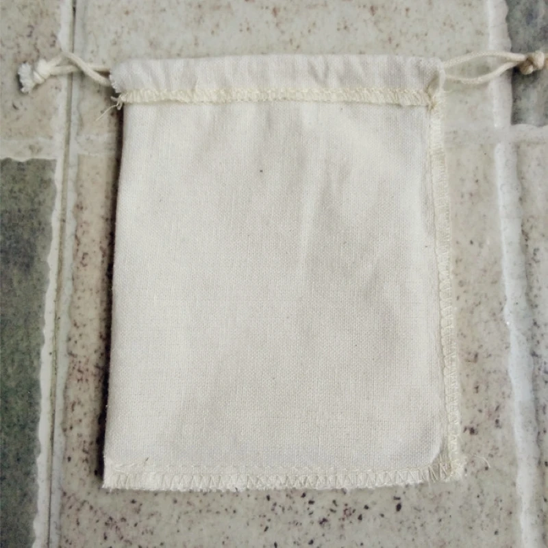 High quality cheap mini jute drawstring bag linen fabric pouch for jewelry gift accessories cosmetics storage and packaging