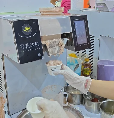 JM Full Automatic 3 seconds Quick Output Korean Bingsu machine snow ice maker Bingsu machine for Restaurants ,dessert shops