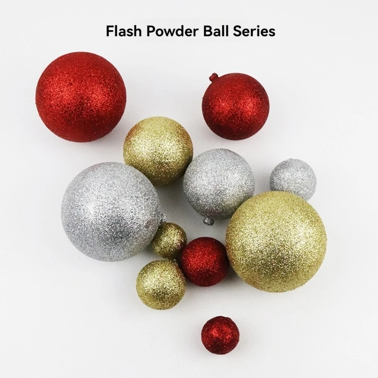 Luxury Personalized Christmas Ornament Glass Ornaments for Christmas Tree Decorations Plastic Ball Christmas Product