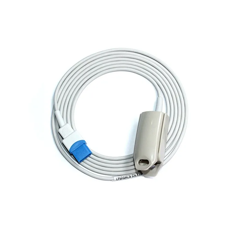 Factory direct sales reliable quality blood oxygen sensor cables blood oxygen saturation sensor reusable SpO2 sensor