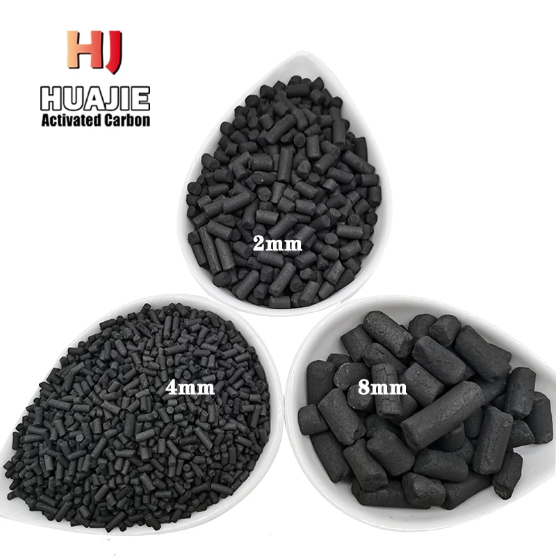 Spray booth VOC Exhaust Gas Adsorption Columnar Powdery Coal Based Granular Activated Carbon