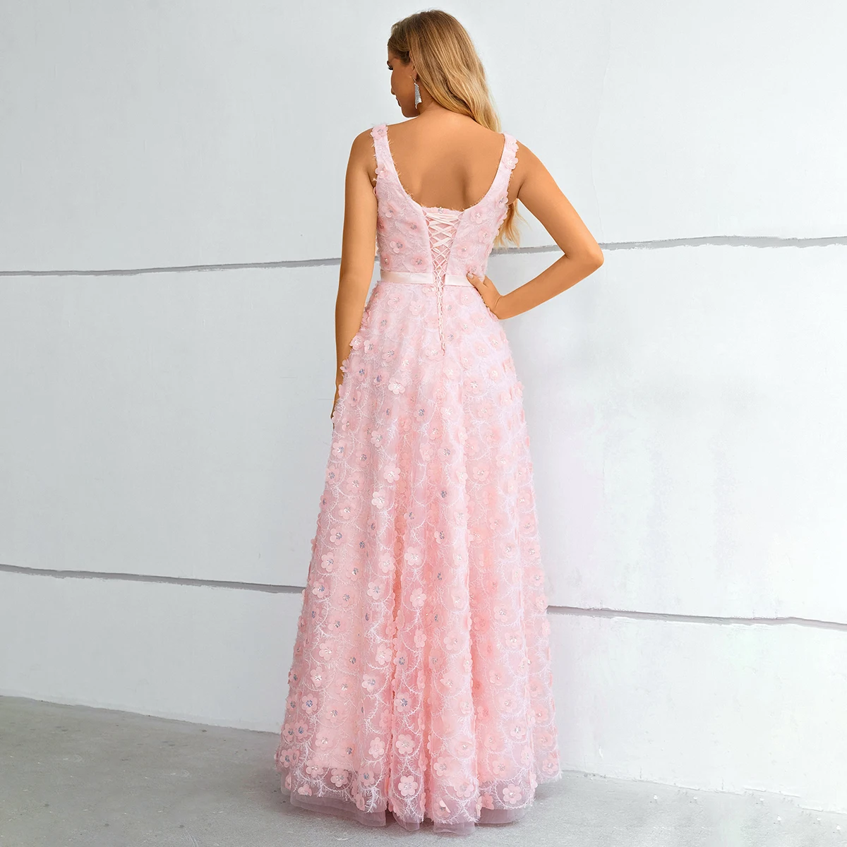 Popular promotional luxury cute beautiful velour elegant satin evening gown dress