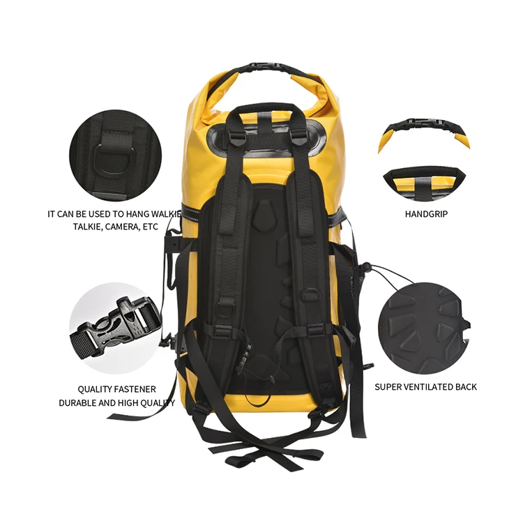 AFISHTOUR 2021 New Outdoor Camping Survival Multi Function Customized 35L PVC Dry Bag
