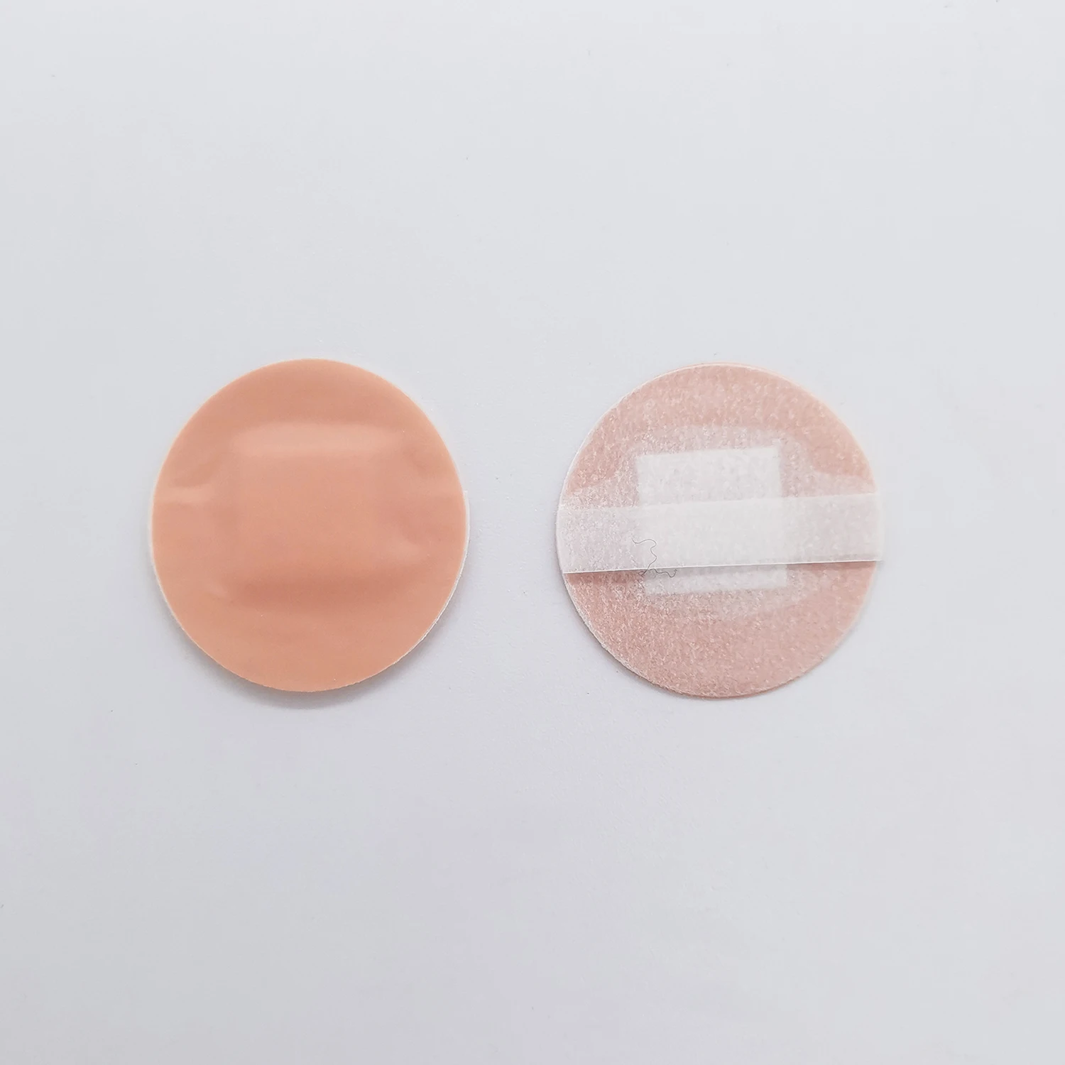 25mm diameter Spot PE fabric non woven Adhesive Bandages with absorbent Pad, Latex Free, Wound Care for First Aid Kit