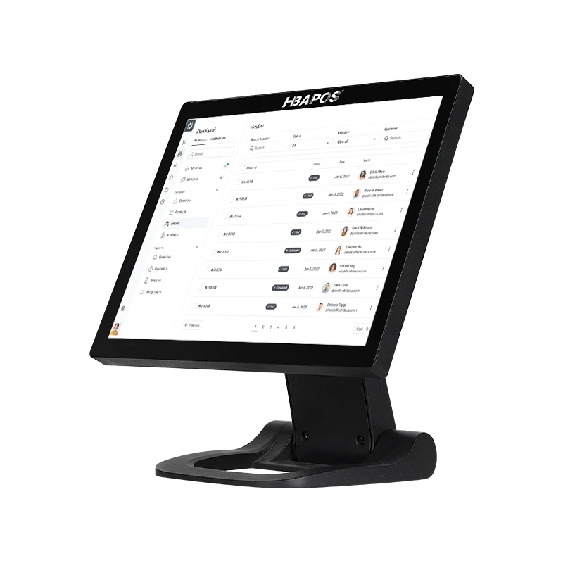HBAPOS Q2F складное оборудование все в одном безвентиляторные системы POS для магазина