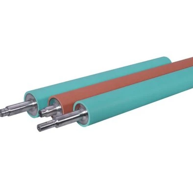 NBR Silicone Rubber Polyurethane EPDM Hypalon Rubber Coated Roller Adjusting Roller