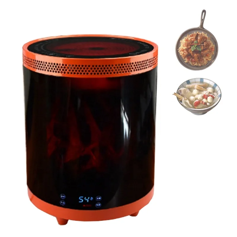 2000W Electric Heater Camping Oven Portable Bbq Grill Barbecue Stove Picnic Food Heater