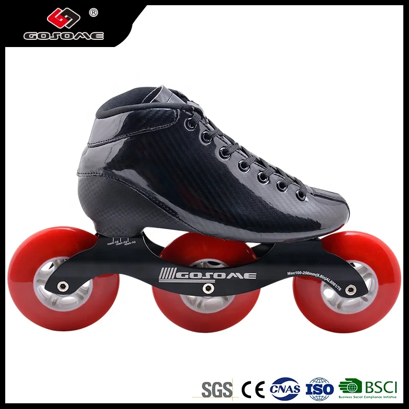 Gosome GX-1602C встроенный кататься на коньках скорости для малышей и детей свободный стиль слалом