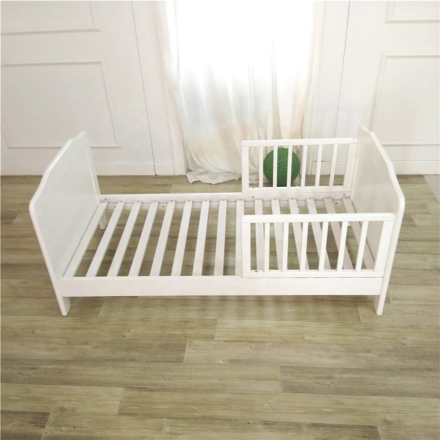 Custom made classic wood toddler bed cheap kids bed