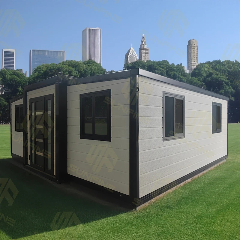 Modular Portable Prefab Expandable Container Home Cabin House Flexible Living Building With Kitchen Bathroom