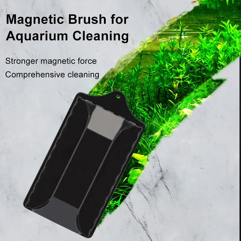 Floating Fish tank aquarium brush Aquarium Fish Tank Glass Algae Scraper Cleaner Tool Aquarium Magnetic Cleaner Magnets Brush