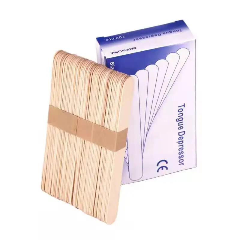 Guarddent Tongue depressor Disposable Wooden Tongue High Quality  Nature Medical Sterile Tongue Depressor