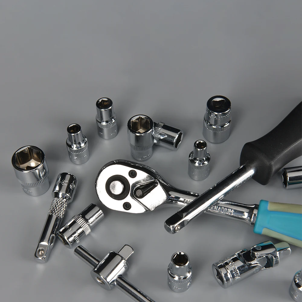 Best price chrome vanadium ratchet wrench socket set