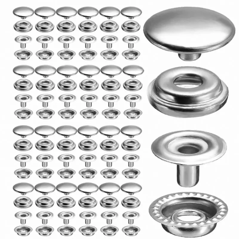 Fancy shirt  rivet garment custom metal snap button sewing accessories metal buttons