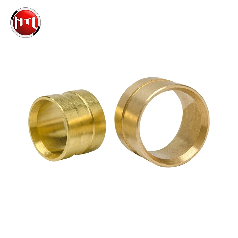 HTL 16 20 25 32 Brass ring slide Sliding fittings for pex and PE RT pipes specialized production