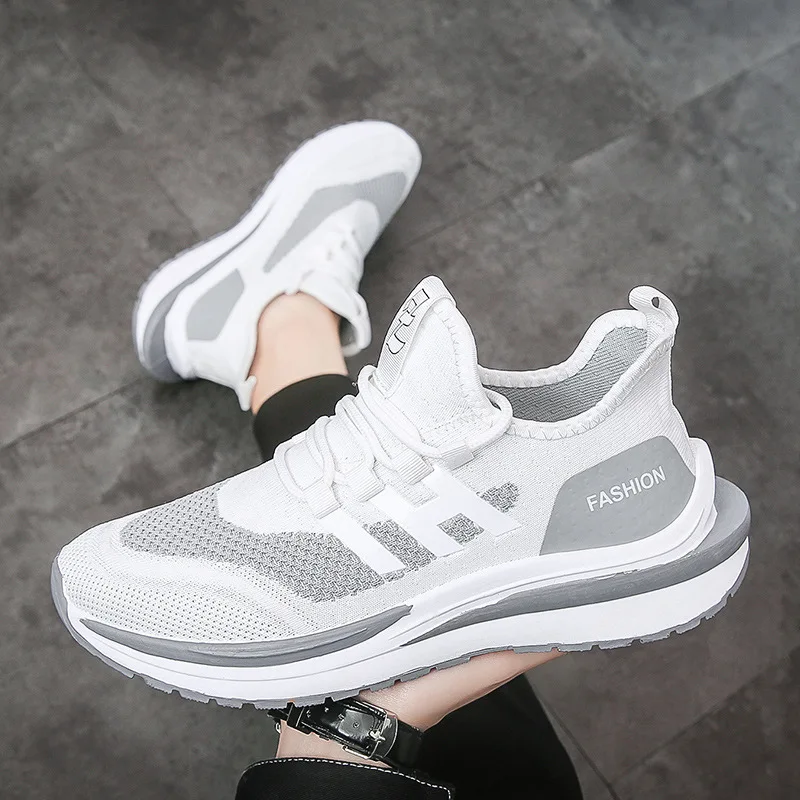 OEM brand walking style shoes camouflage men casual sport shoes sneaker mesh leather rubber shoes for men