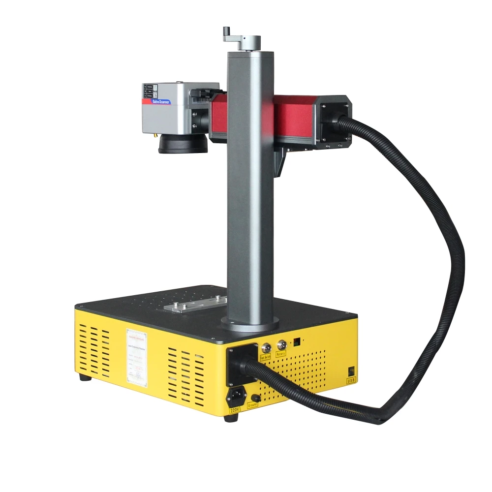 100W 24V/48V JPT Fiber Laser Marking Cutting Machine LP EM7 Engraver Cutter 20W/30W/50W/60W for Metal Glass Engraving Printer