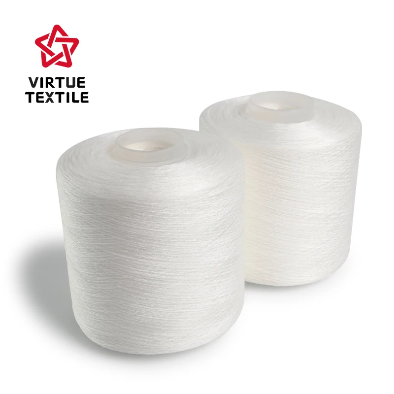 Virtue Textile poly cotton core spun polyester yarn/sewing thread TKT120  20s/2 28s/3 36s/2 45s/2 for High Speed Machine Sewing