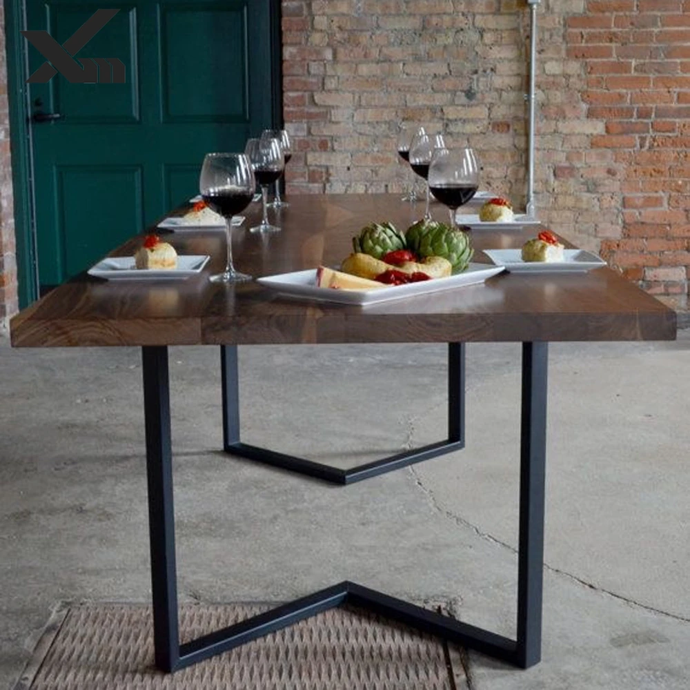 
304 Gold customized Stainless Steel table feet metal dining table legs industrial table leg gold desk base metal stand 