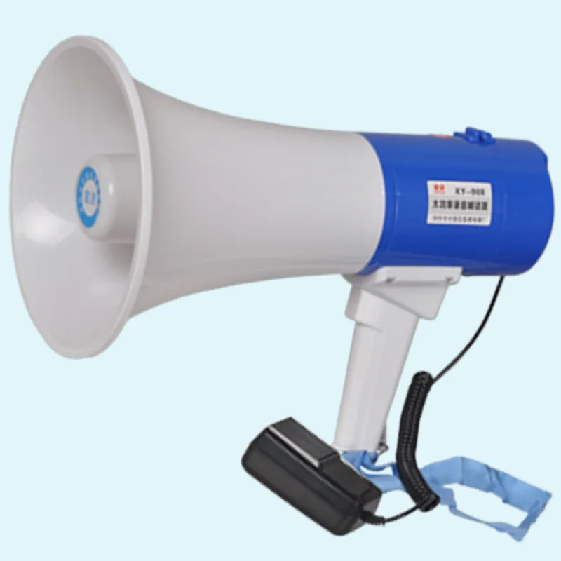 
portable megaphone 45w with siren USB blue tooth for police 