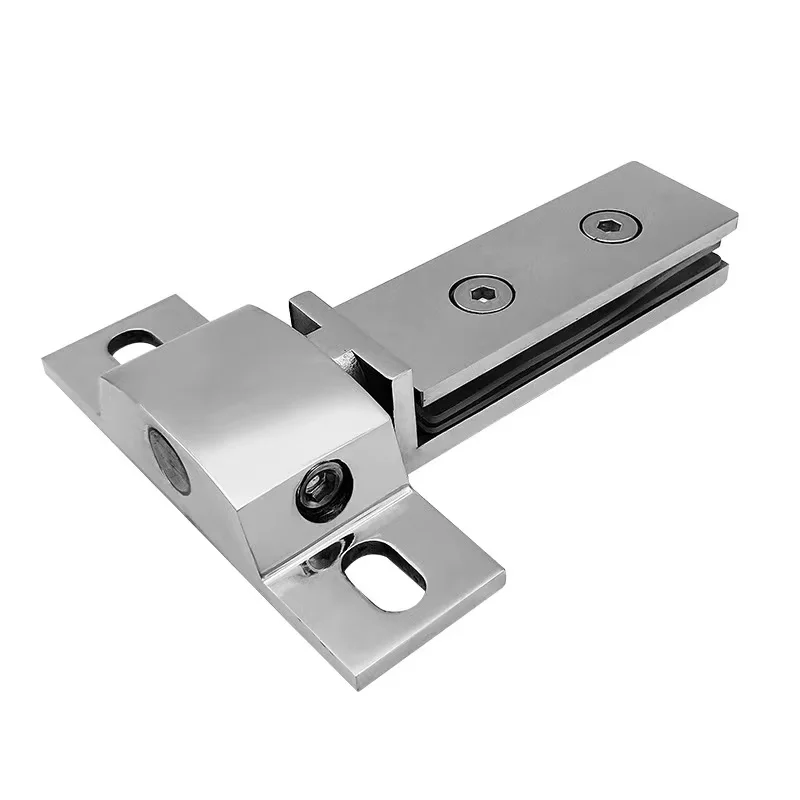 Аксессуары для ванной из нержавеющей стали Поворотный шарнир стеклянной двери вращающийся вал раздвижной