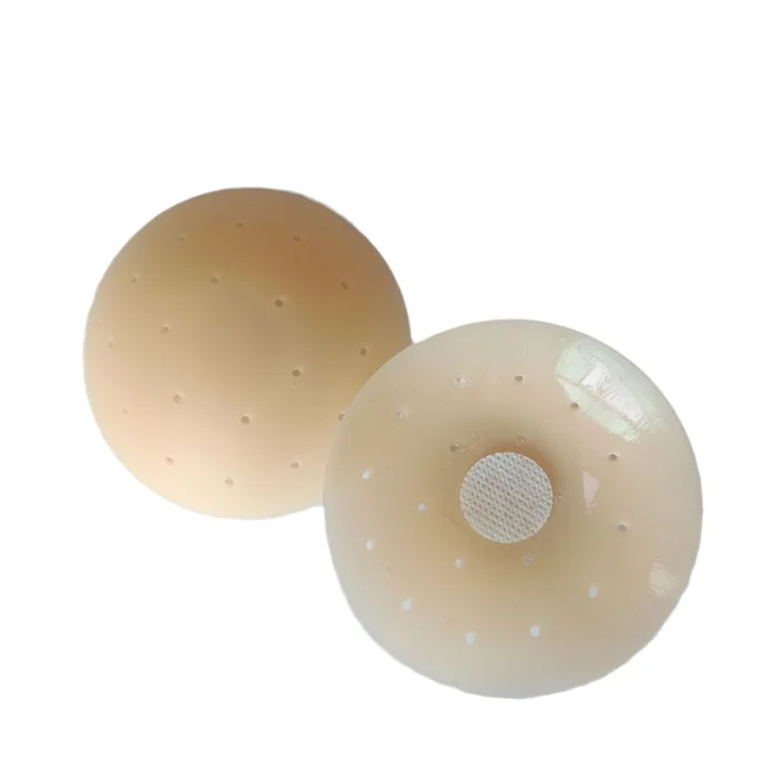 sexy beauty custom pasties nipple covers wholesale self-adhesive silicone thin faux pierced nipple covers for women