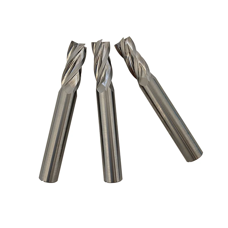 FULLOVE Endmill с долгим сроком службы фрезерные инструменты ЧПУ 2/3/4 твердосплавные фрезы канавками