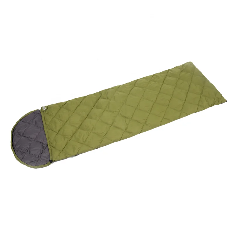 High Quality Ultralight Mummy Style Camping Sleeping Bag 3 Seasons Duck Goose down Fill Envelope Style for Adults Outdoor Hiking