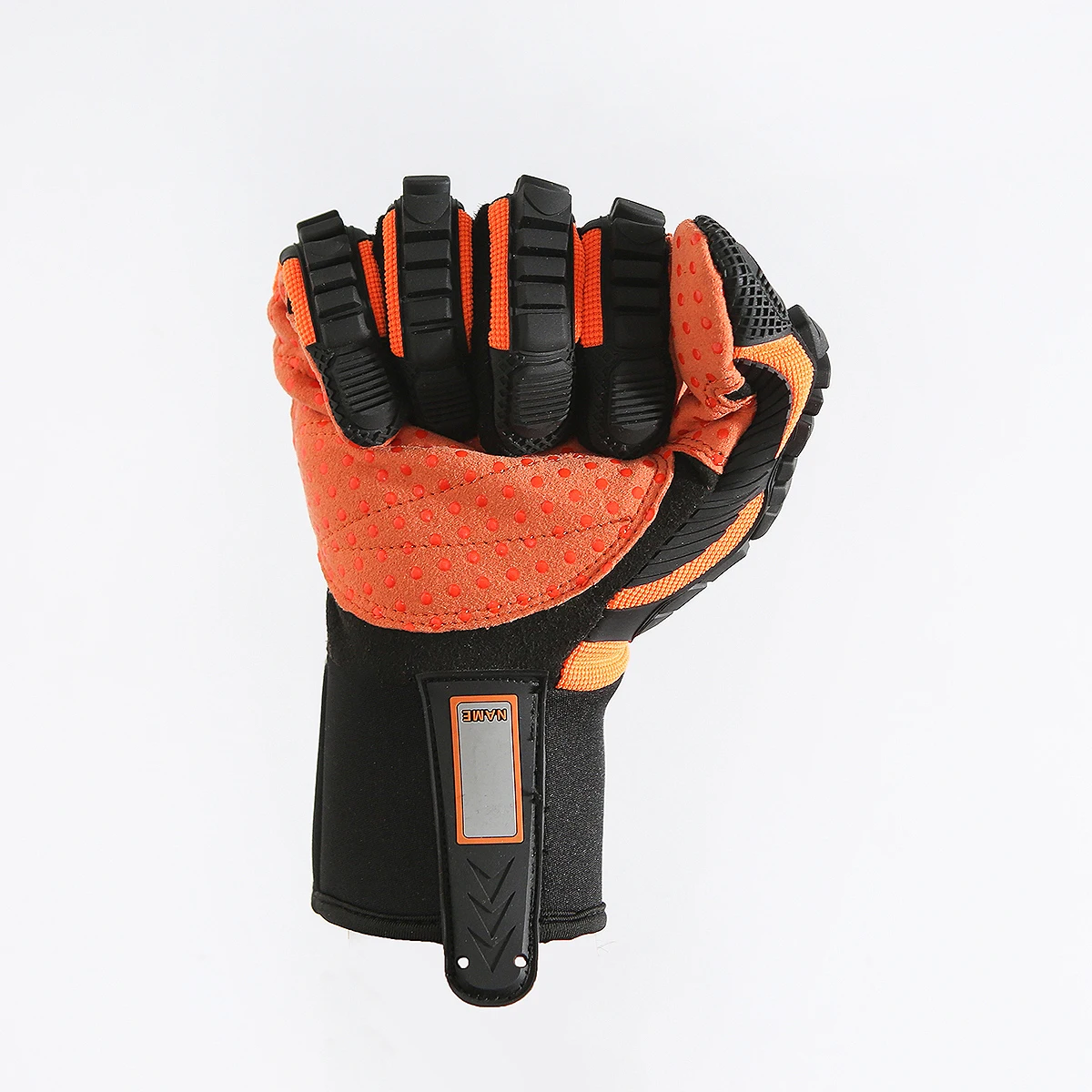 
Manufacturers customized logo anti-cutting oil and gas mechanical gloves waterproof oil field safety work gloves 
