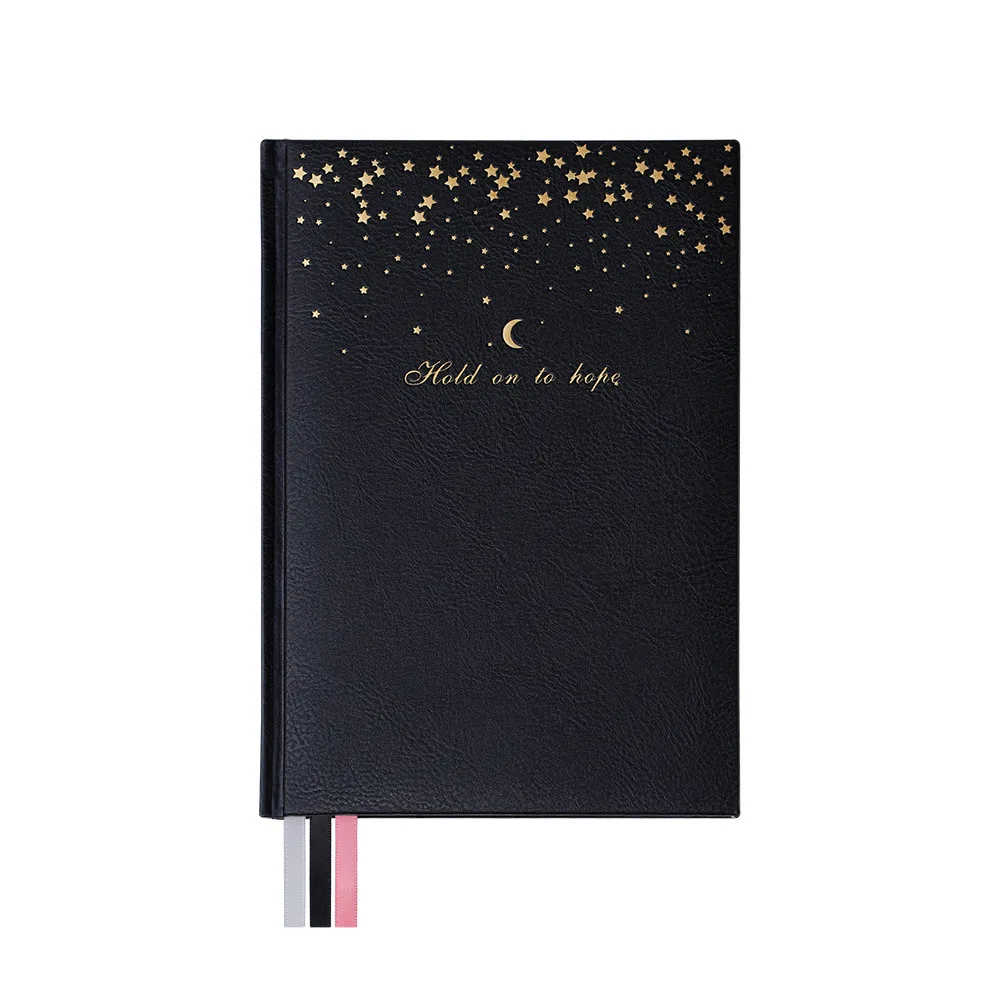 Personalized Hardcover Notebook Foil Stamping Journal Modern Diary Soft PU Cover Planner Journal Notebook
