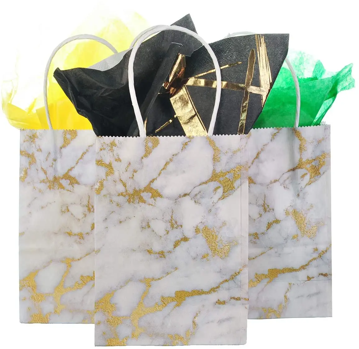 Wholesale Cheap Custom Logo Printing Pattern Color Luxury Wedding Birthday Party Gift Packaging Small Paper Bag with Handle
