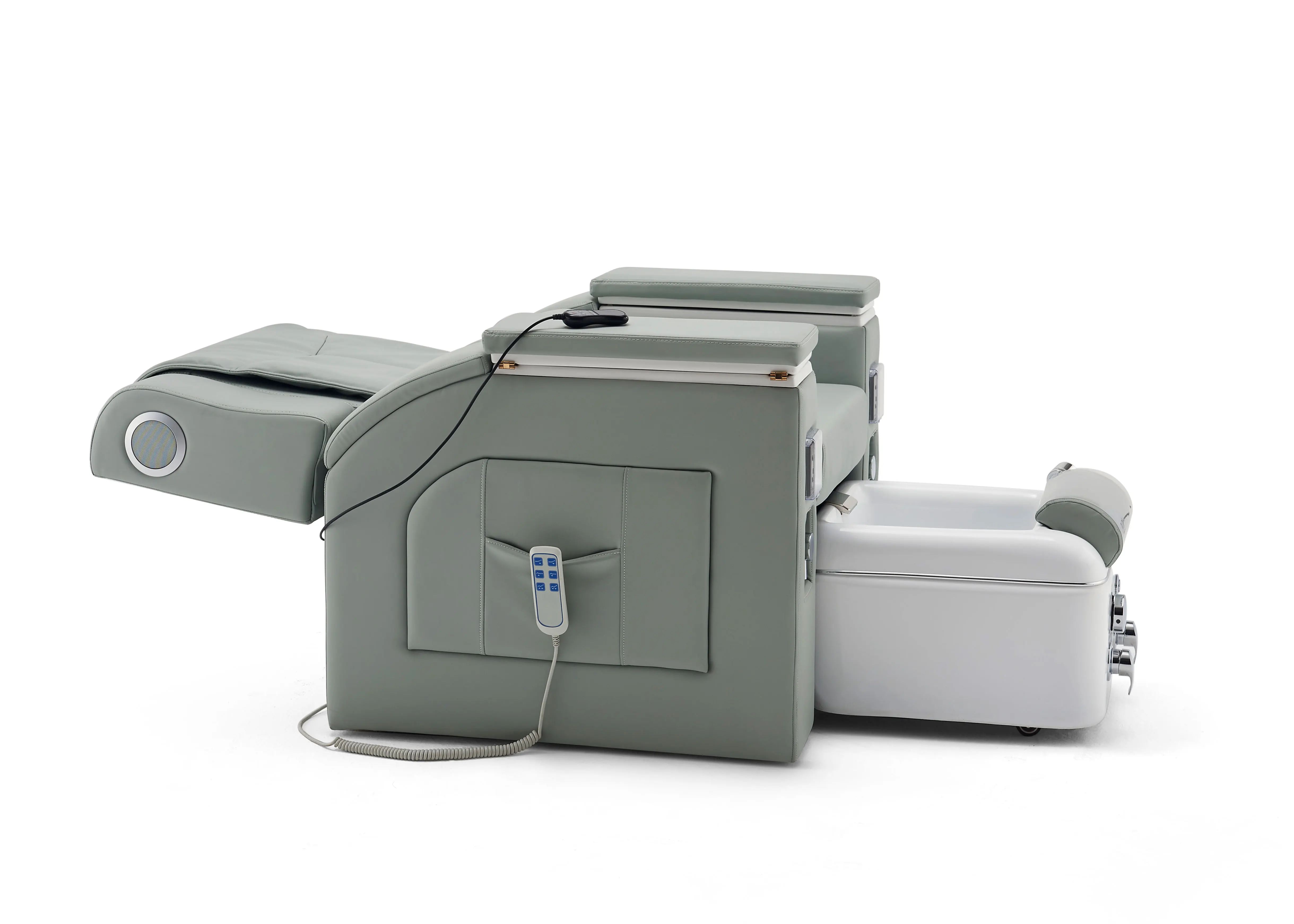 Wholesale Modern Beauty Nail Salon Pipeless Whirlpool System Vibration Full Body Massage Foot Wash Pedicure Chair