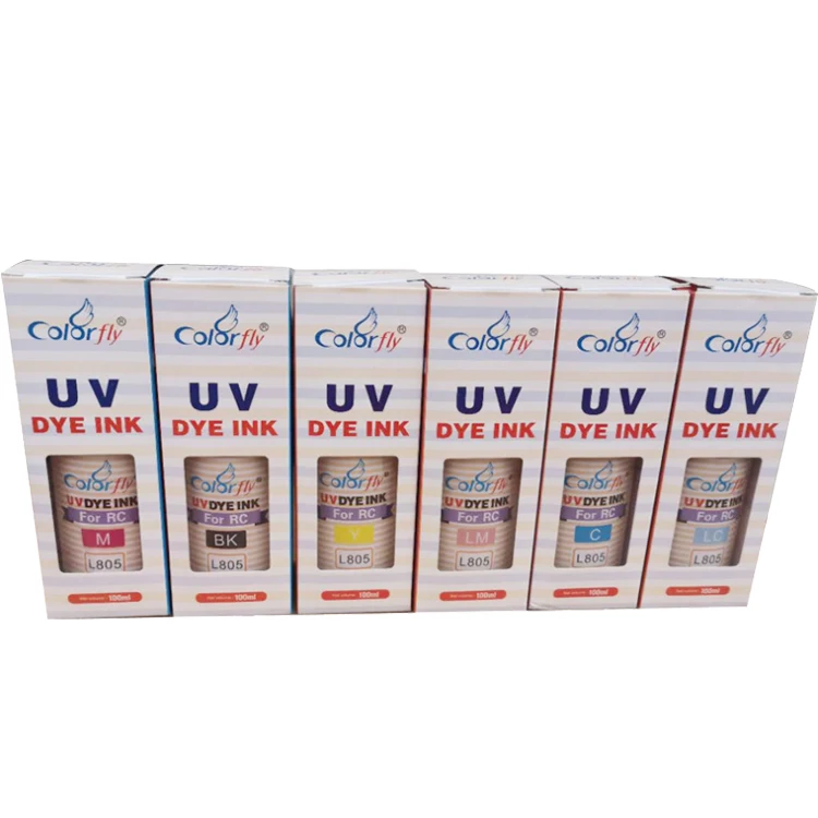 uv Dye ink  ultraviolet dye inks are suitable for sunscreen and light-resistant dye inks of EP printers