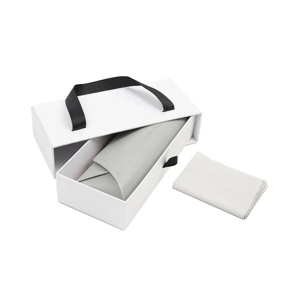 Custom Logo Paper Cardboard Box Funky Sunglasses Package Set Glasses Case Packaging Eyeglasses Cases & Bags Folding Glasses Box