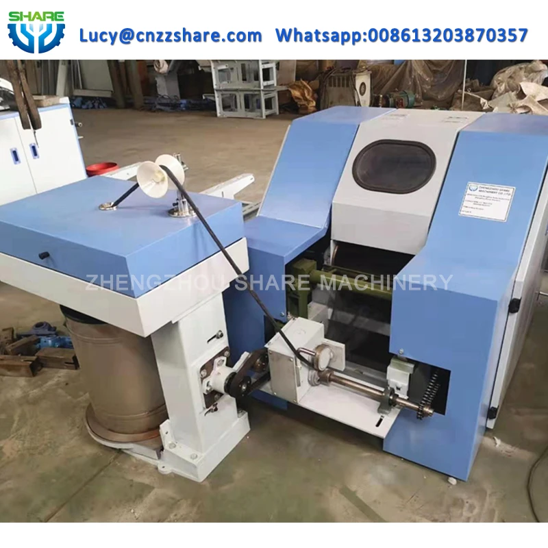 sheep wool spinning carding machine for cotton tape