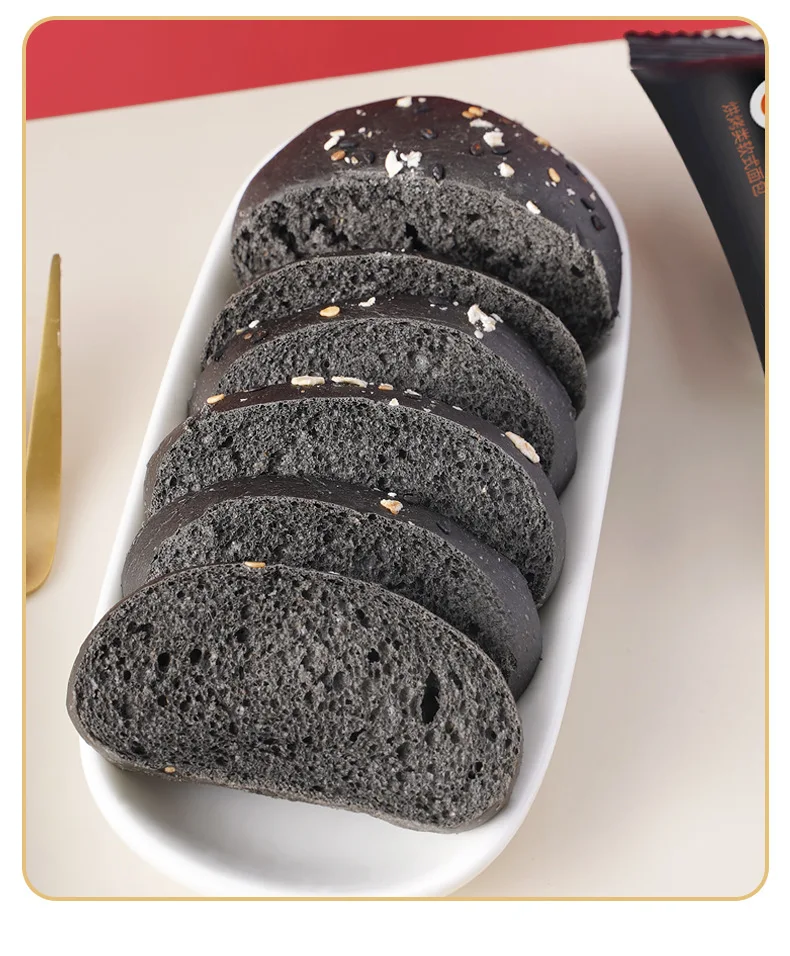 Chinese wholesale coarse grain bread instant food bag packaging 10 bags