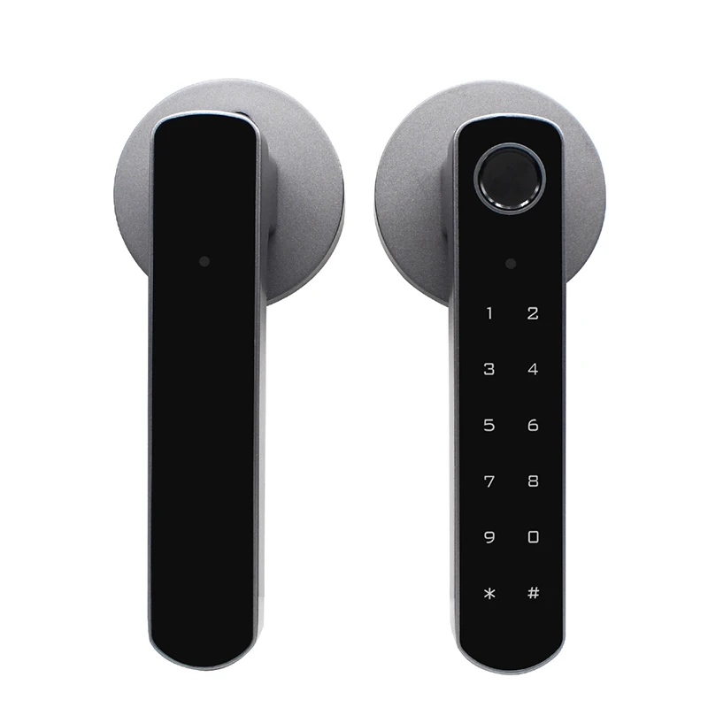 Mobile Phone Smart Bluetooth Keyless Keypad Biometric Fingerprint Door Lock