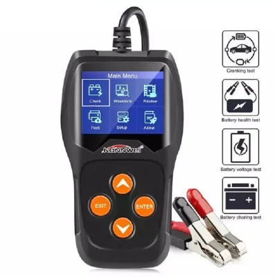 2.4 inch TFT Color Screen Car Code Reader KW600 Car Electric Vehicle Motorcycle Battery 12V Test Diagnostic Instrument