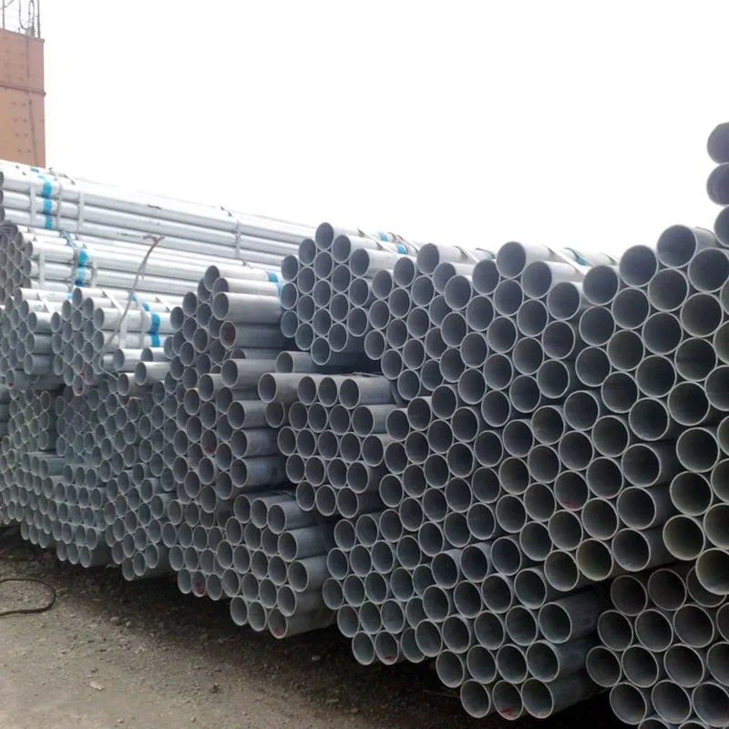 3 Inch GB ERW zinc coated Gi Galvanized Tube Hot Dipped Galvanized Round Steel Pipe for Construction