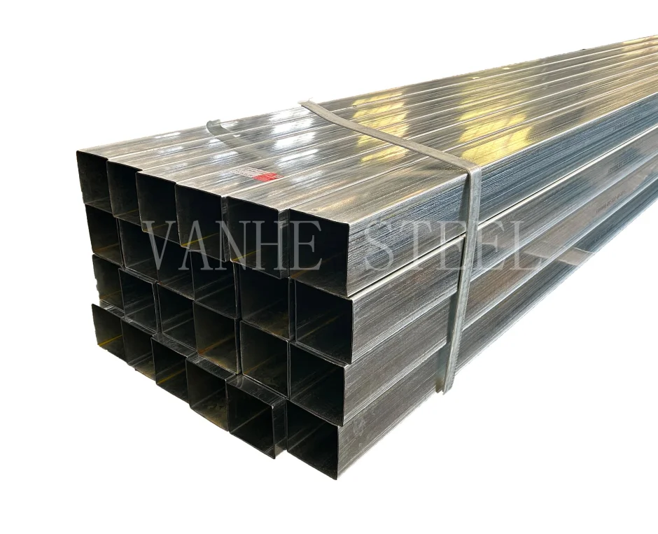 Properties Square Tube Zinc Coated Square Pipe Hot Rolled Galvanized Square Steel Pipe For Playground Facilities