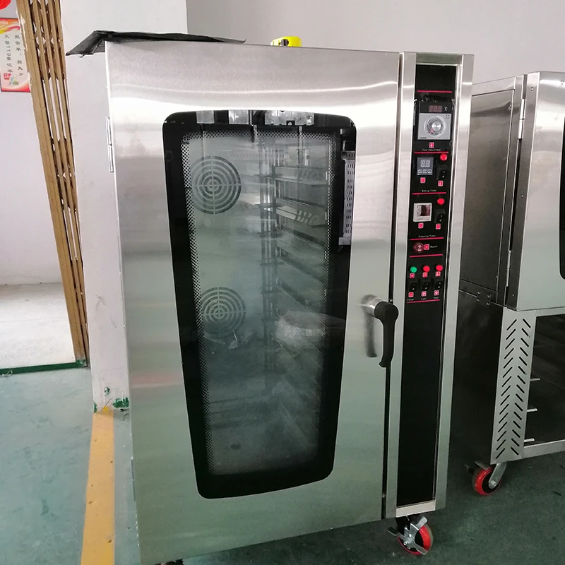 Convection Oven Hot Air 8 Trays Revolving Tray Oven Commercial Ovens Bakery Equipment Motor Provided 1piece Restaurant Equipment