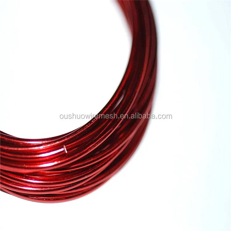 Popular green color aluminum jewelry wire handmade craft wire