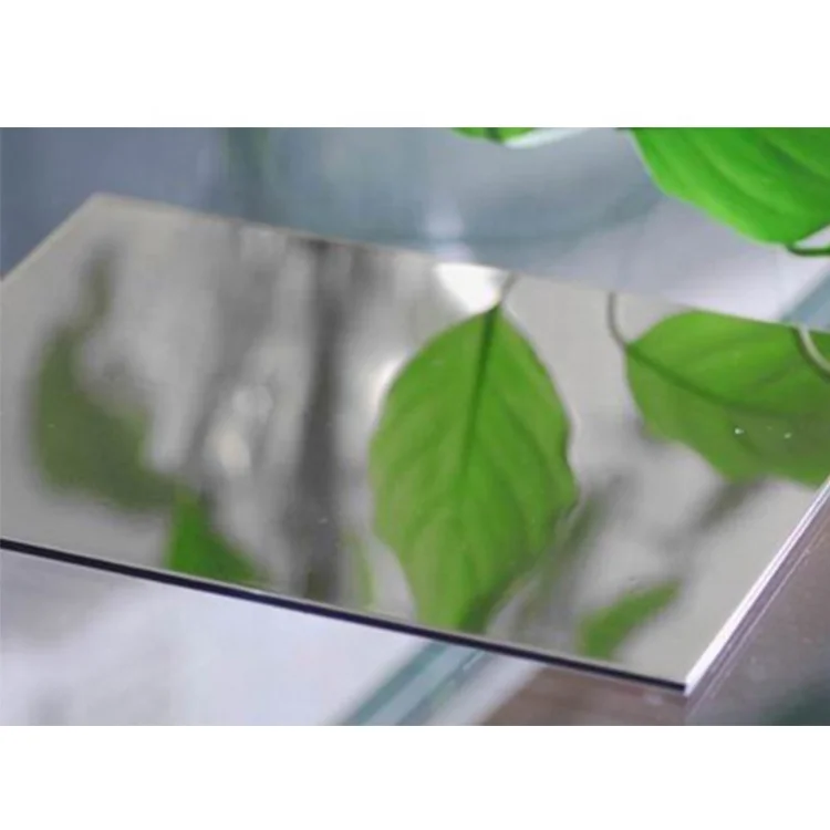 Construction Building Material Grey Black Gold Color mirror alucobond Aluminum Composite panel Cladding Wall Acm Acp Sheet 4mm