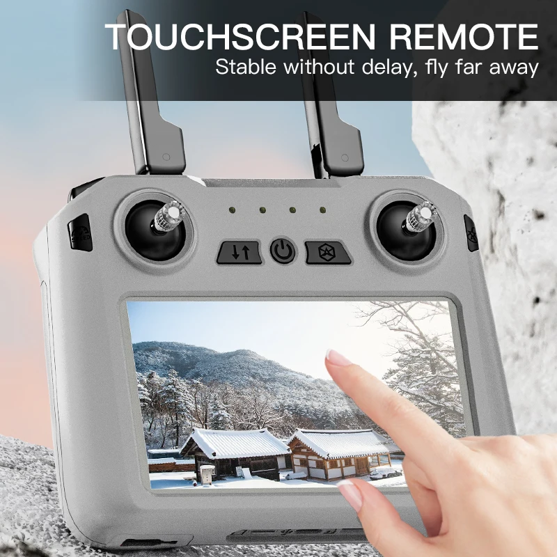 193S 3-axis Gimbal EIS Display Digital Touch Screen Remote Controller Drone 4K Pro With Professional gps Long range distance
