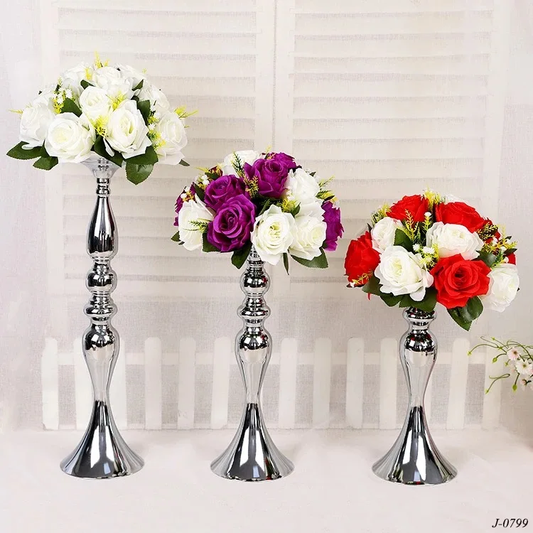 Wedding Props Candlestick Table Centerpieces Wedding Road Lead T Main Wrought Lron Vase Ornaments Decoration Mermaid Vase