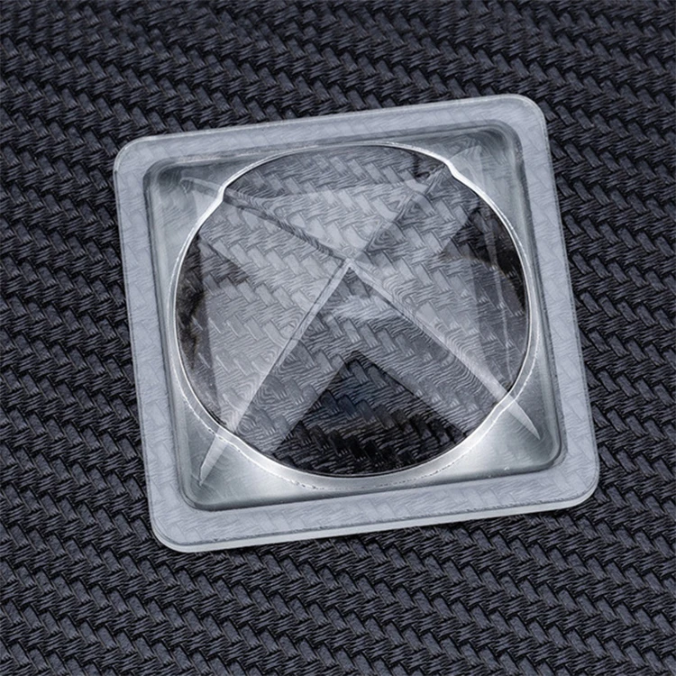 High Quality Optical 250mm Large Convex 100w Cob Led Lens For Glass Light