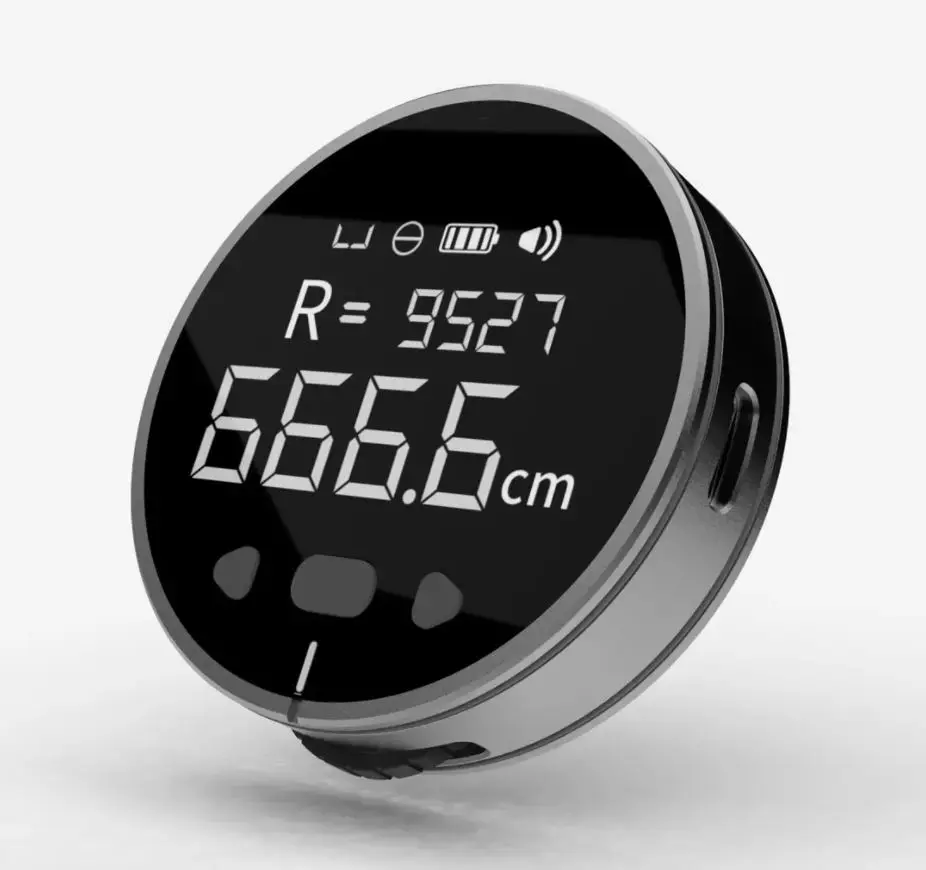 Xiaomi Duka Small Q Electronic Ruler 8 Functions Straight Line Curve Irregular Objects Measurement Tool