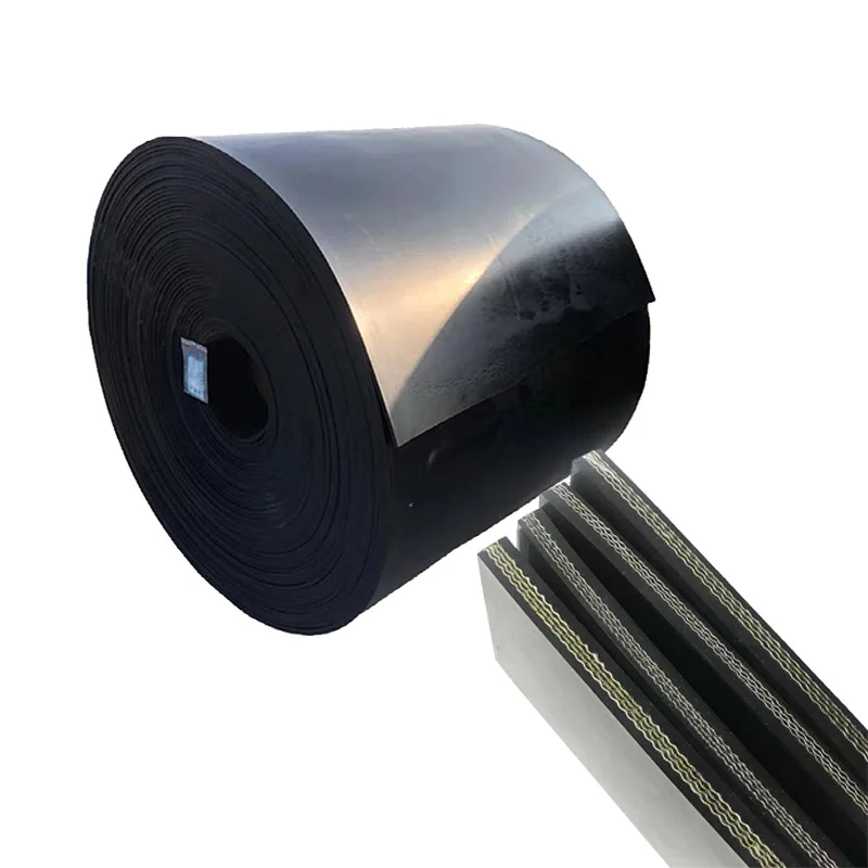 China Factory Supply Nylon NN EE EP Fabric 15MPA EP200 12mm Heavy Duty Rubber Conveyor Belting